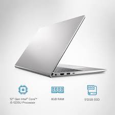 Dell Inspiron  3520	i5 – 12th Gen 1235U | 8GB (1X8GB) | 512GB SSD | Win 11 | Backlit | 1 Yrs Wty | Platinum